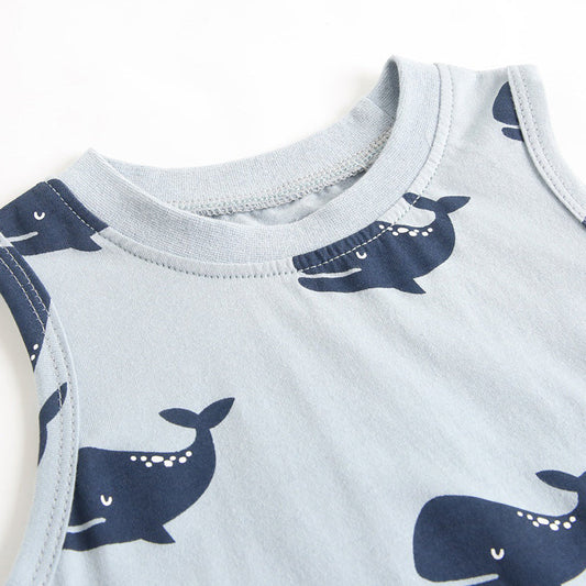 Animal Print Baby Bodysuits, 100% Pure Cotton Material, 0-36Months