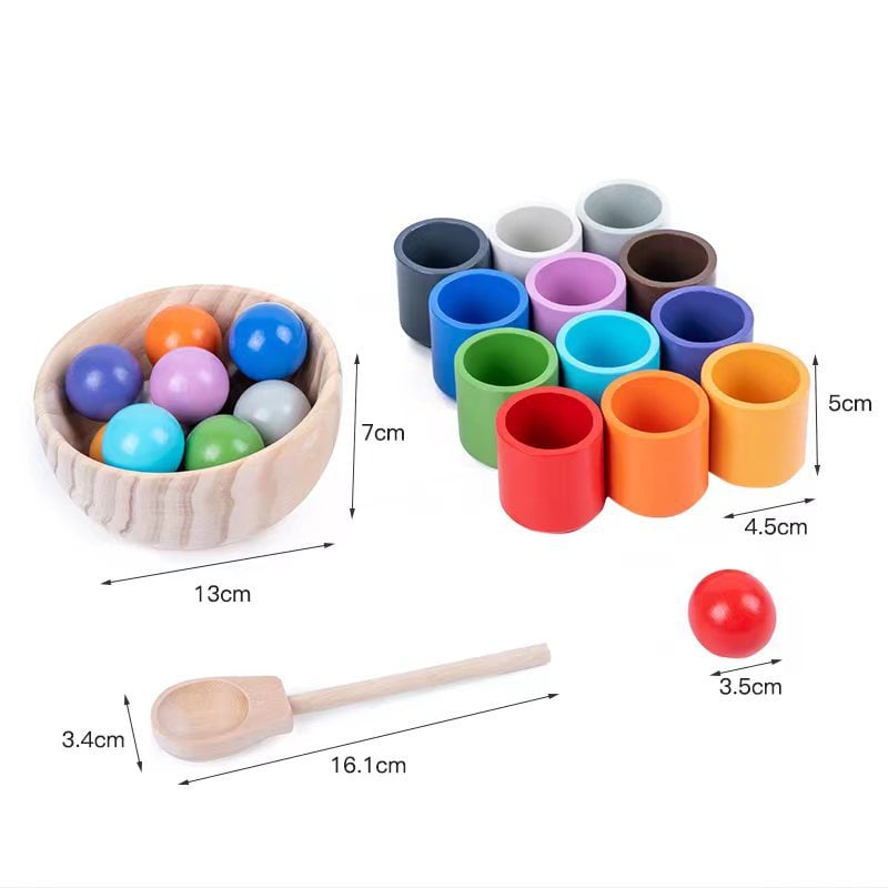 🔥49% OFF🔥 Rainbow Balls in Cups
