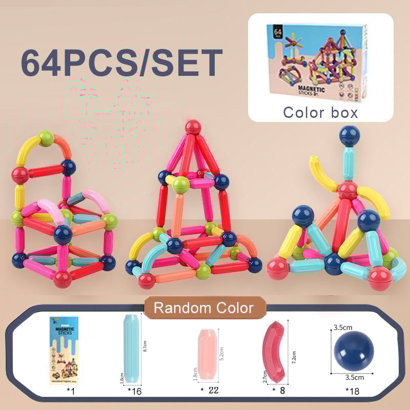 Educational Magnet Building Blocks