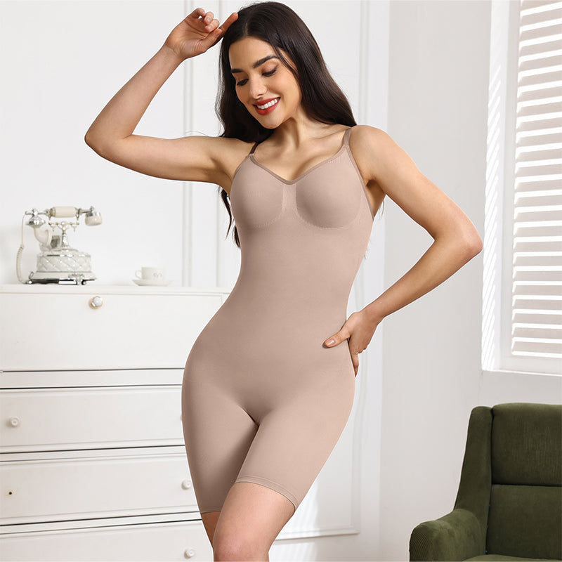 High-Quality Dense Fabric Shapewear Bodysuit, Postpartum Body Shaping and Recovery