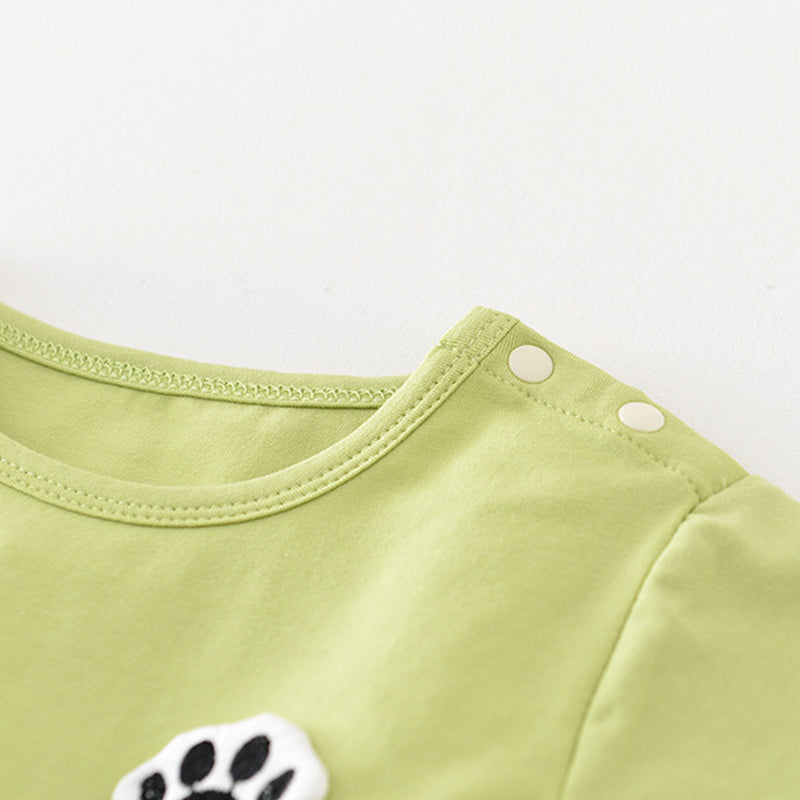 Baby T-shirt with Panda Pattern, 6-36Months