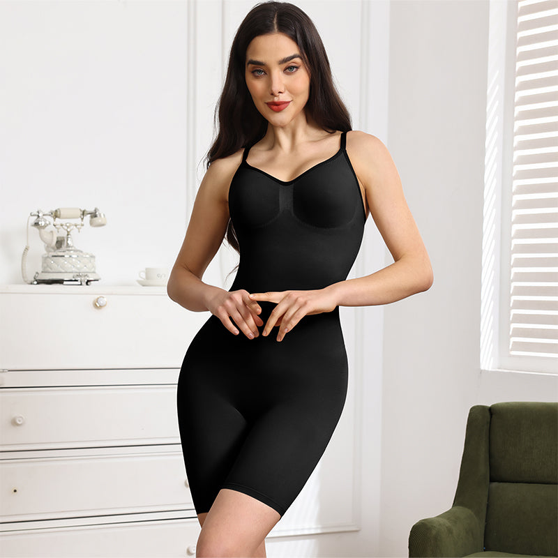 High-Quality Dense Fabric Shapewear Bodysuit, Postpartum Body Shaping and Recovery
