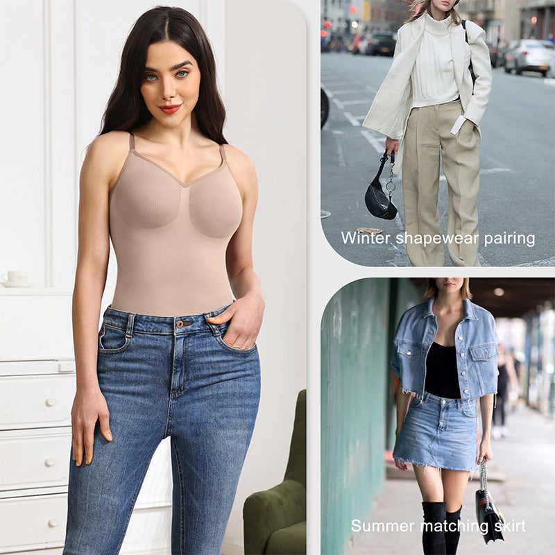 High-Quality Dense Fabric Shapewear Bodysuit, Postpartum Body Shaping and Recovery