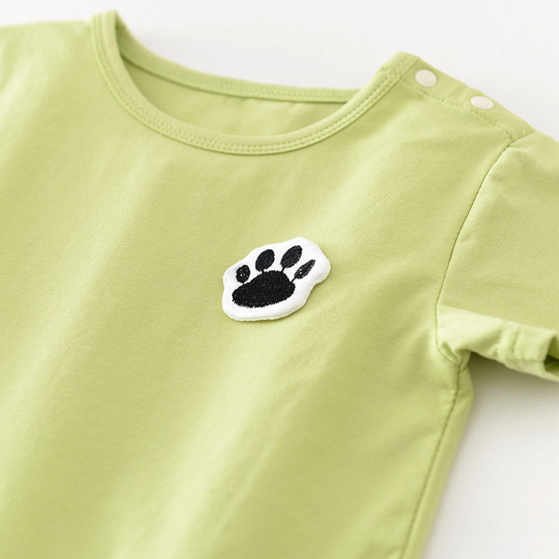 Baby T-shirt with Panda Pattern, 6-36Months