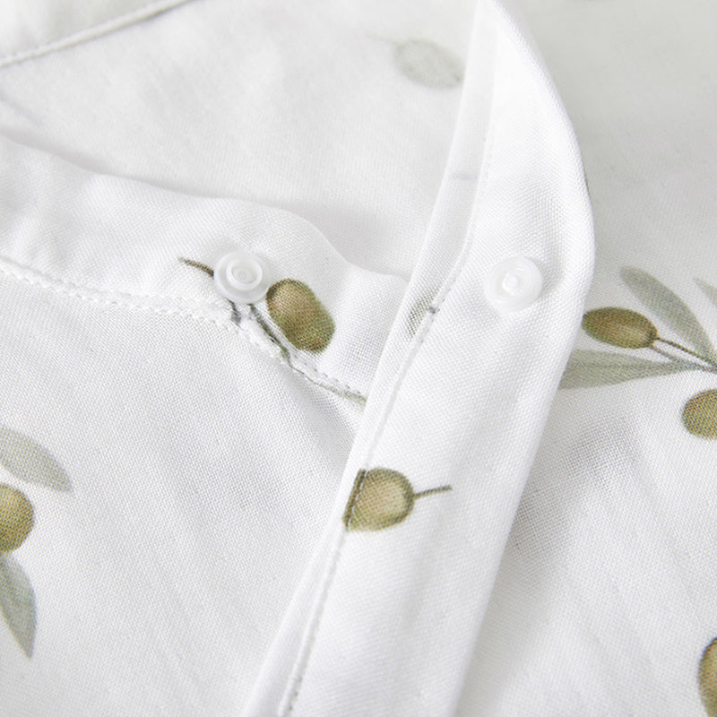 Summer Baby Romper, Silk Gauze, Side-opening Velcro, 1-24Months - babysmile03