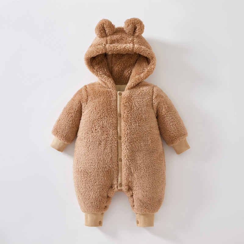 Winter Baby Romper, Little Bear Style, Polyester fiber, 3-36Months - babysmile03