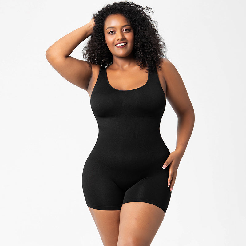 Seamless Athletic Shapewear Bodysuit, Postpartum Body Shaping and Recovery