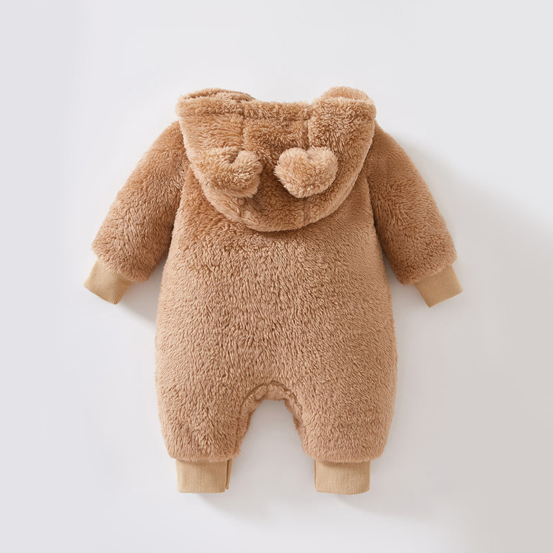 Winter Baby Romper, Little Bear Style, Polyester fiber, 3-36Months - babysmile03