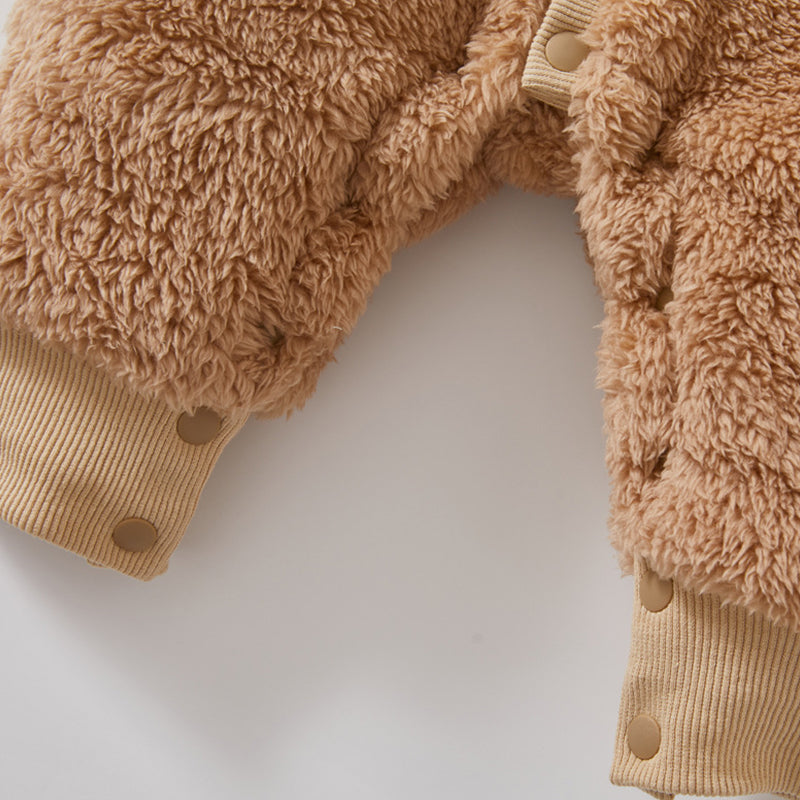 Winter Baby Romper, Little Bear Style, Polyester fiber, 3-36Months - babysmile03