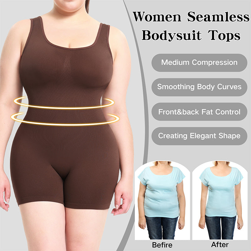 Seamless Athletic Shapewear Bodysuit, Postpartum Body Shaping and Recovery
