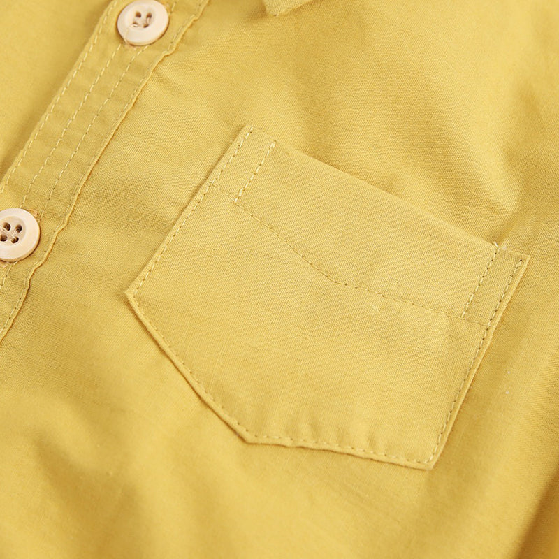 Baby Shirt Style Bodysuits, 100% Pure Cotton Material, 0-36Months