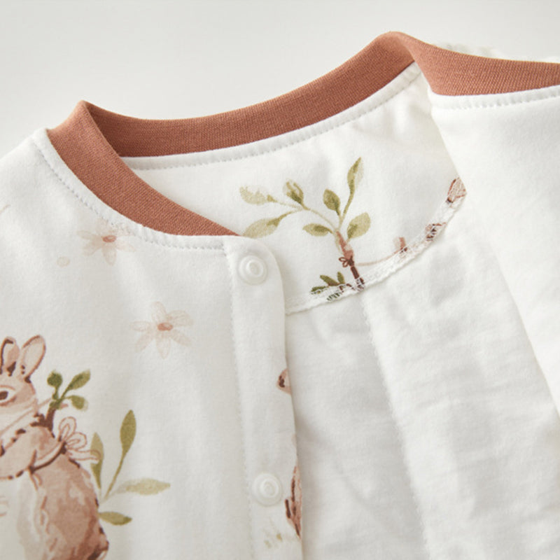 Autumn/Winter Baby Romper, Pure Cotton Material, 3-24Months - babysmile03