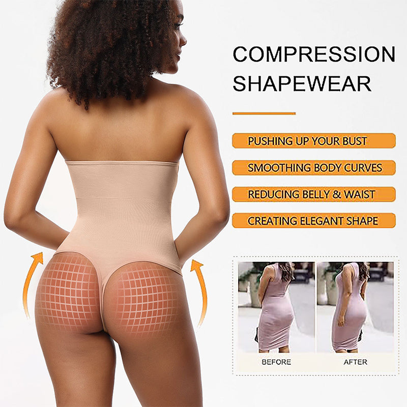 Backless Shapewear Bodysuit, Postpartum Body Shaping and Recovery