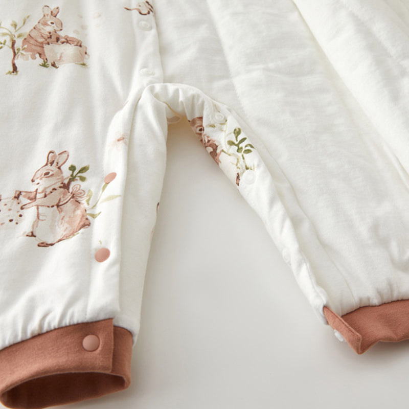 Autumn/Winter Baby Romper, Pure Cotton Material, 3-24Months - babysmile03