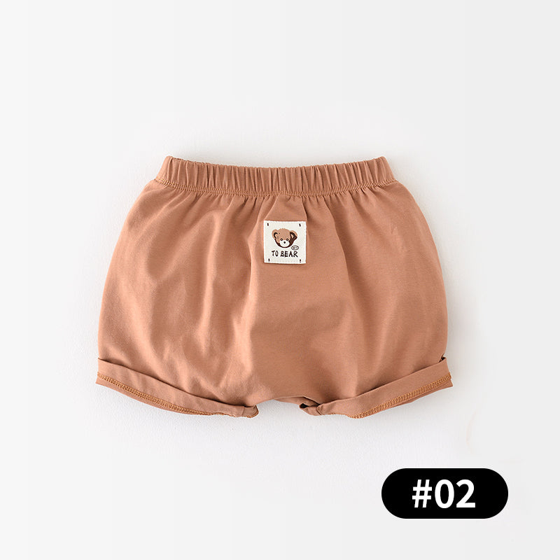 Striped Pattern Summer Baby Shorts, 6-36Months