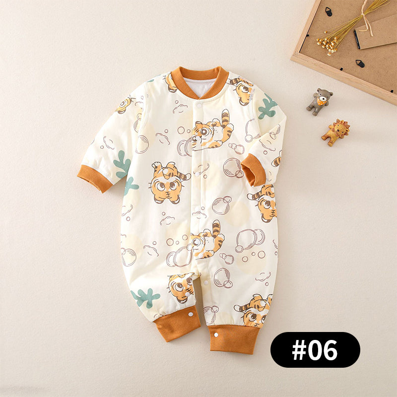 Newborn Baby Romper, 100% Pure Cotton Material, 3-24Months - babysmile03