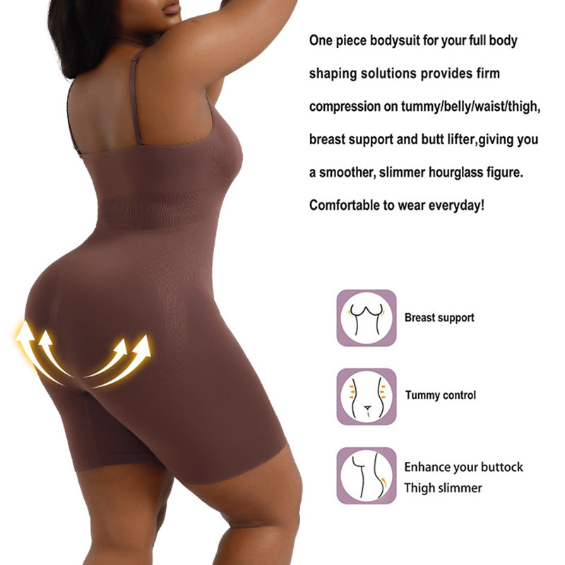 Full Coverage Seamless Shapewear Bodysuit, Postpartum Body Shaping and Recovery