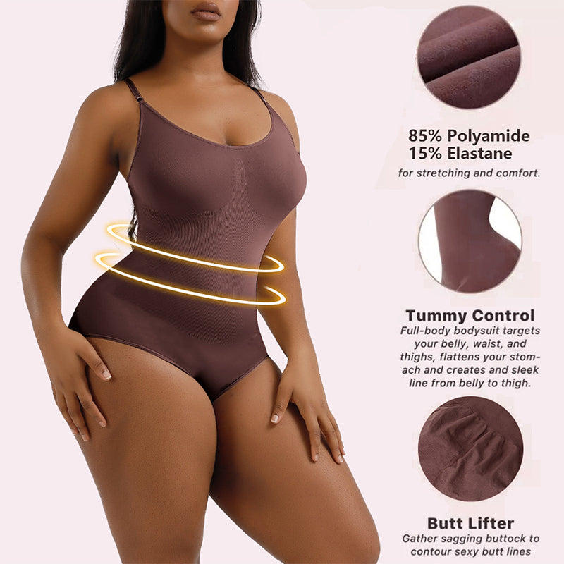Full Coverage Seamless Shapewear Bodysuit, Postpartum Body Shaping and Recovery
