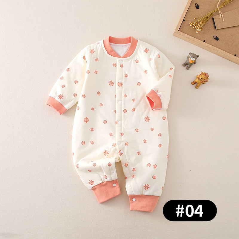 Newborn Baby Romper, 100% Pure Cotton Material, 3-24Months - babysmile03