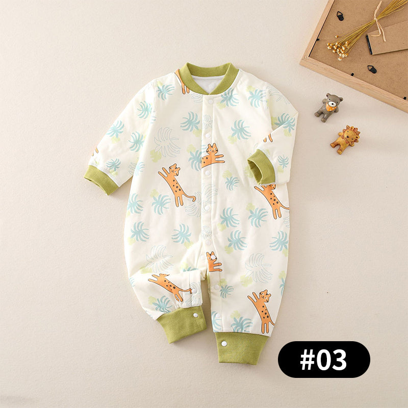 Newborn Baby Romper, 100% Pure Cotton Material, 3-24Months - babysmile03