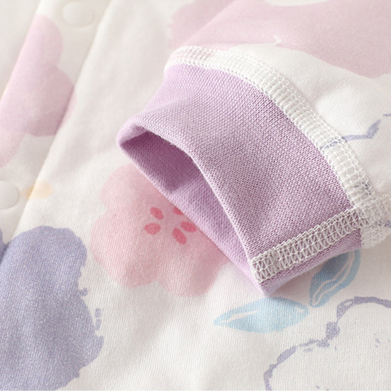 Newborn Baby Romper, 100% Pure Cotton Material, 3-24Months - babysmile03