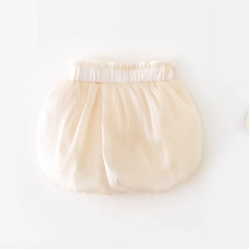 Baby Girl Mesh Shorts, 1-5Years