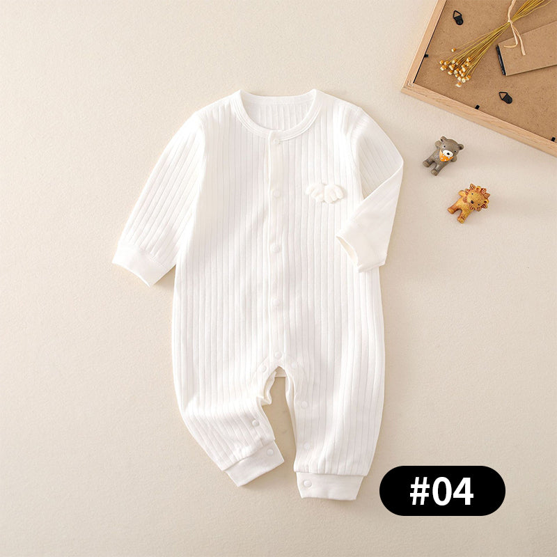 Newborn Baby Romper, 100% Pure Cotton Material, 3-24Months - babysmile03