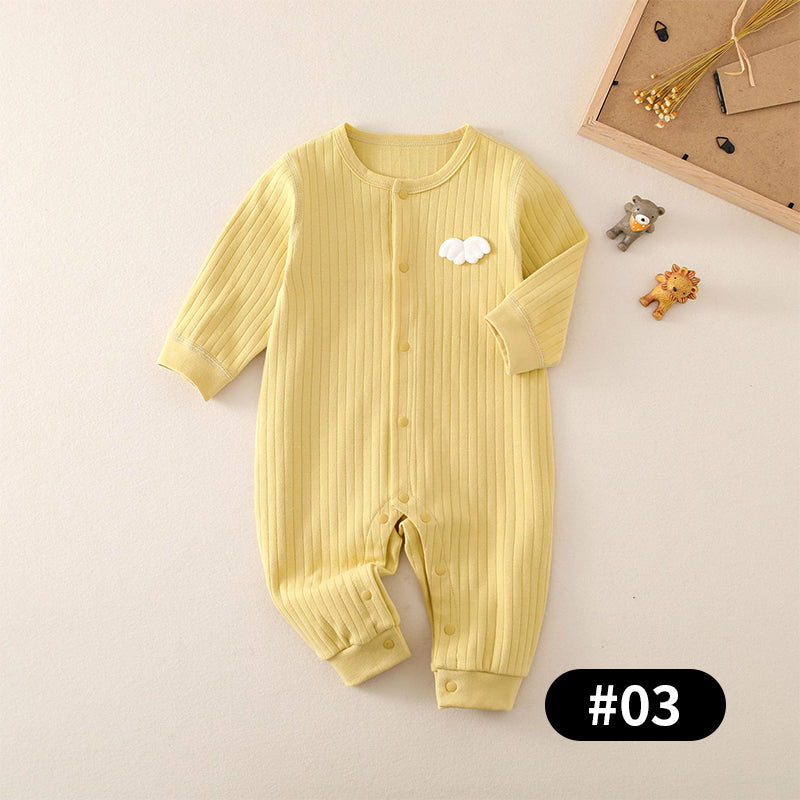 Newborn Baby Romper, 100% Pure Cotton Material, 3-24Months - babysmile03