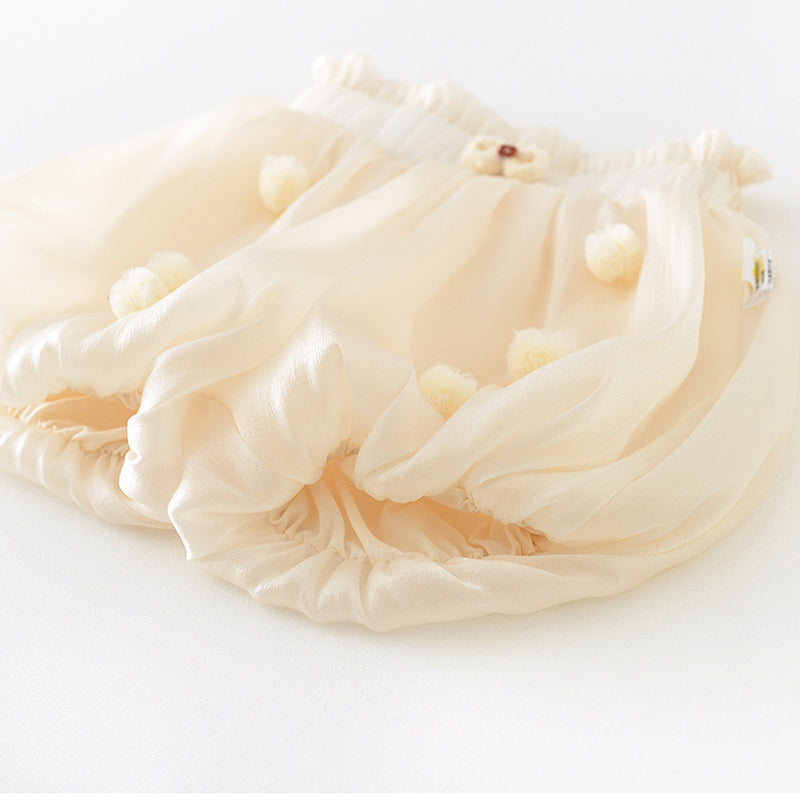 Baby Girl Mesh Shorts, 1-5Years