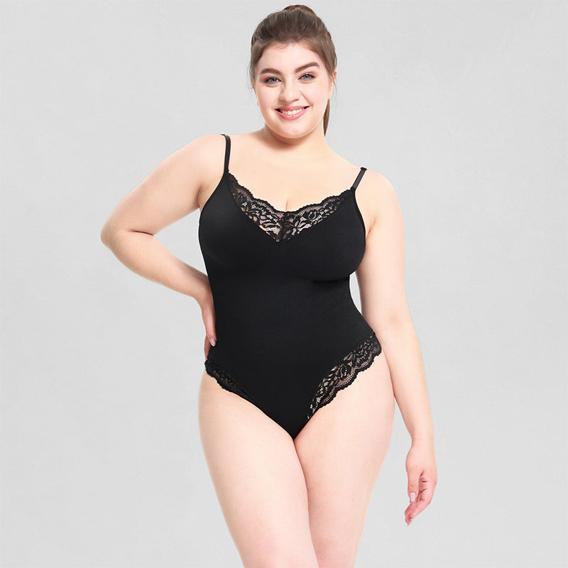 Lace Strapless Seamless Shapewear Bodysuit, Postpartum Body Shaping and Recovery