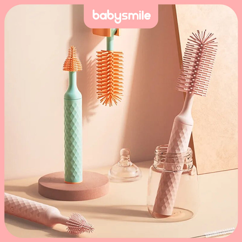 Electric 360° Rotating Bottle Brush