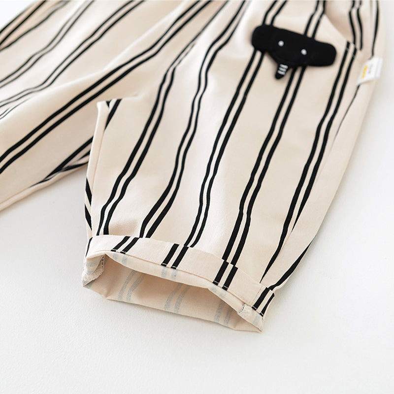 Striped Baby Trousers, 6-36Months
