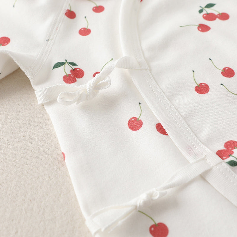 Newborn Baby Romper, Side-snap, 100% Pure Cotton Material, 0-6Months - babysmile03