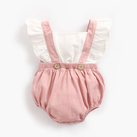 Baby Girls Bodysuits, 100% Pure Cotton Material, 0-36Months