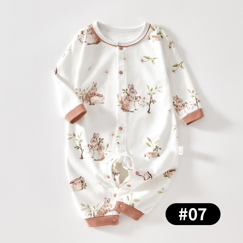Summer Newborn Baby Romper, 100% Pure Cotton Material, 3-24Months - babysmile03