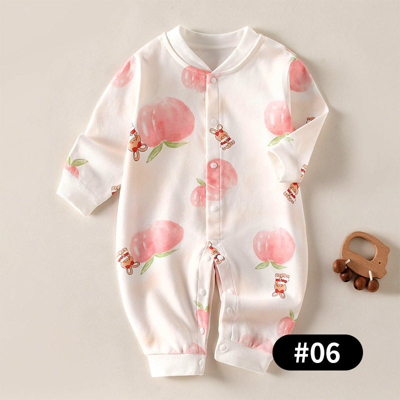 Newborn Baby Romper, 100% Pure Cotton Material, 3-24Months - babysmile03