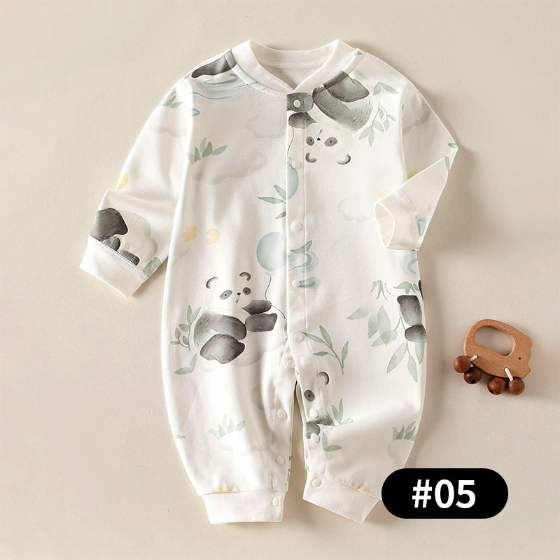 Newborn Baby Romper, 100% Pure Cotton Material, 3-24Months - babysmile03