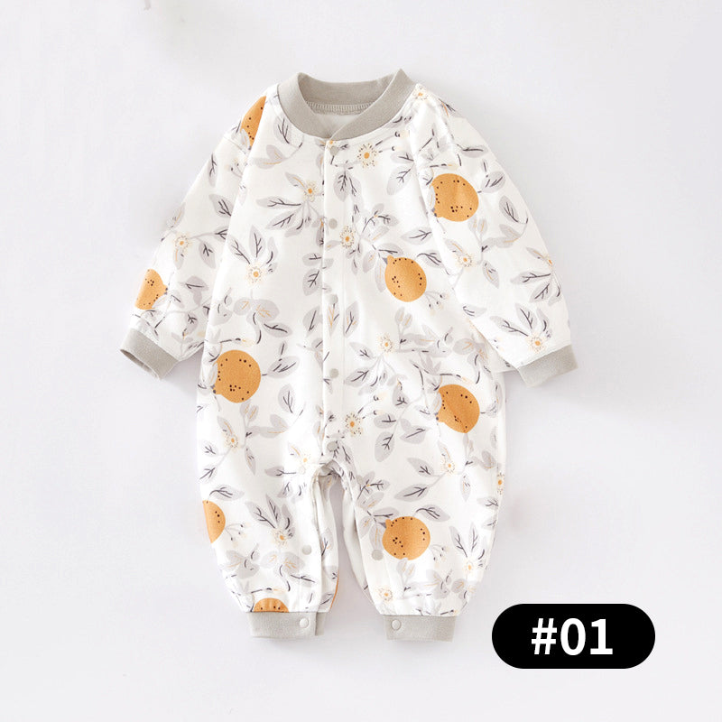 Summer Newborn Baby Romper, 100% Pure Cotton Material, 3-24Months - babysmile03