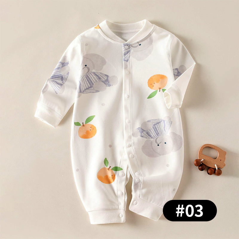 Newborn Baby Romper, 100% Pure Cotton Material, 3-24Months - babysmile03