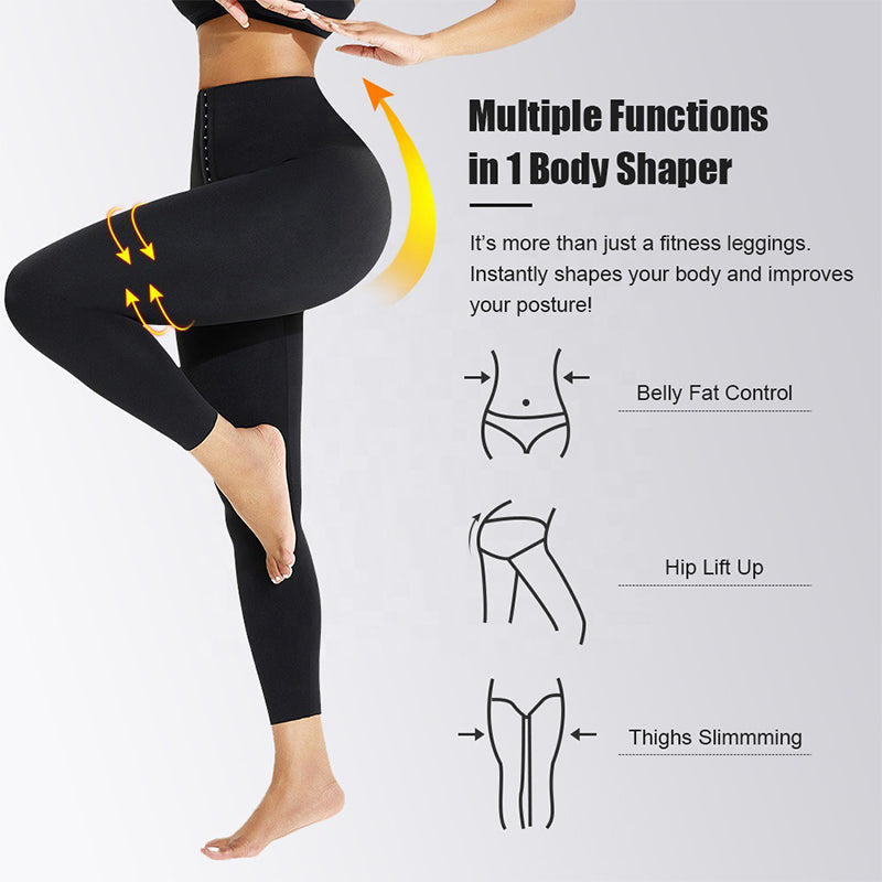 High-Waisted Tummy Control Athletic Leggings