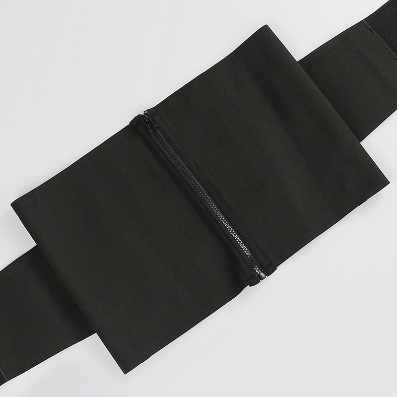 High-Waisted Tummy Control Teal Shapewear Leggings with Waist Trainer, Postpartum Body Shaping and Recovery