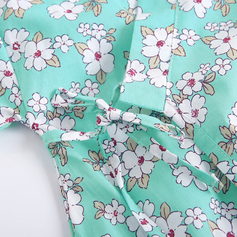 Baby Girls Floral Bodysuits, 100% Pure Cotton Material, 0-36Months