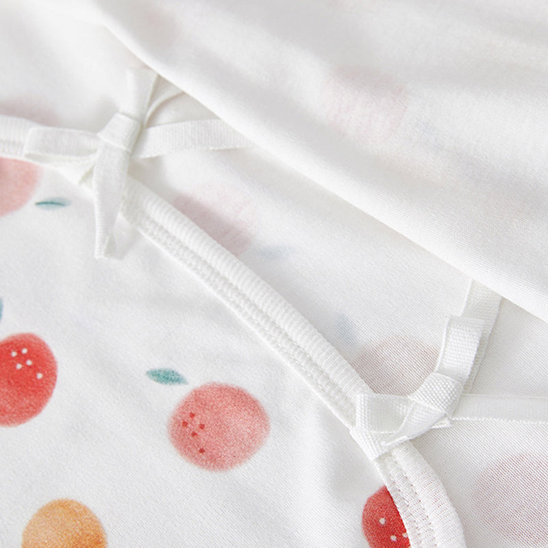 Newborn Baby Romper, 100% Pure Cotton Material, Side-opening Velcro, 0-6Months - babysmile03