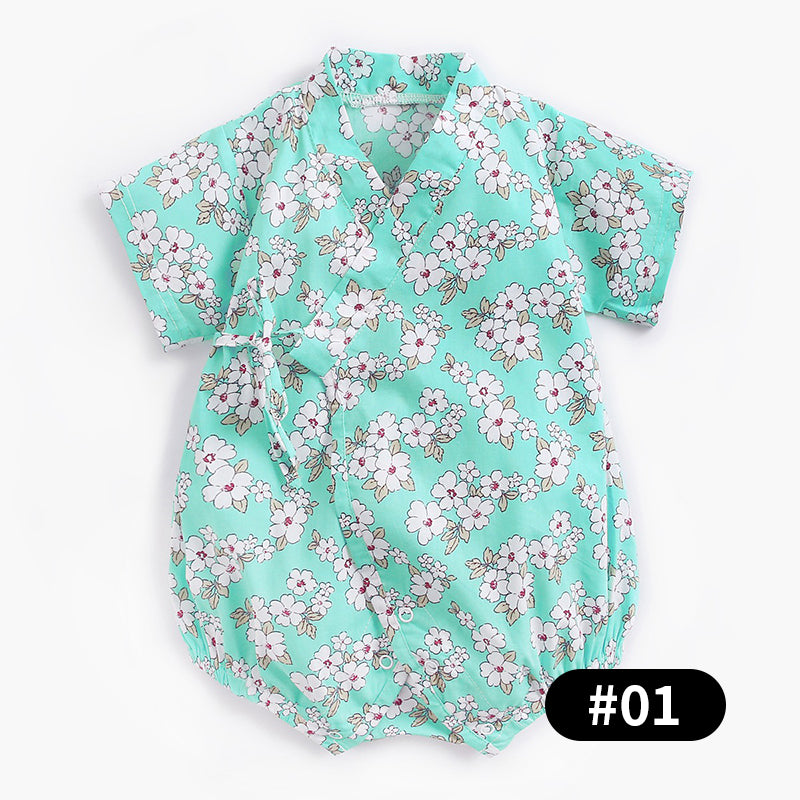 Baby Girls Floral Bodysuits, 100% Pure Cotton Material, 0-36Months