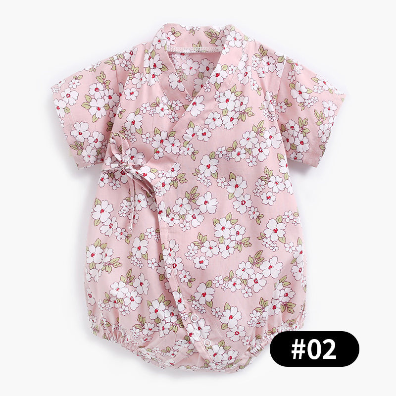 Baby Girls Floral Bodysuits, 100% Pure Cotton Material, 0-36Months