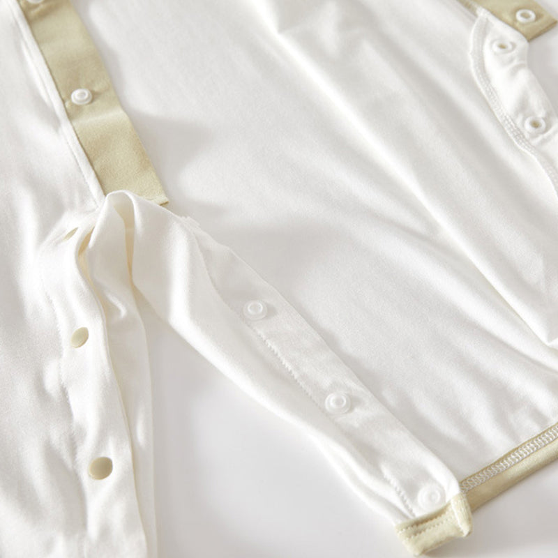 Summer Baby Romper, Natural Plant Fiber, 3-24Months - babysmile03