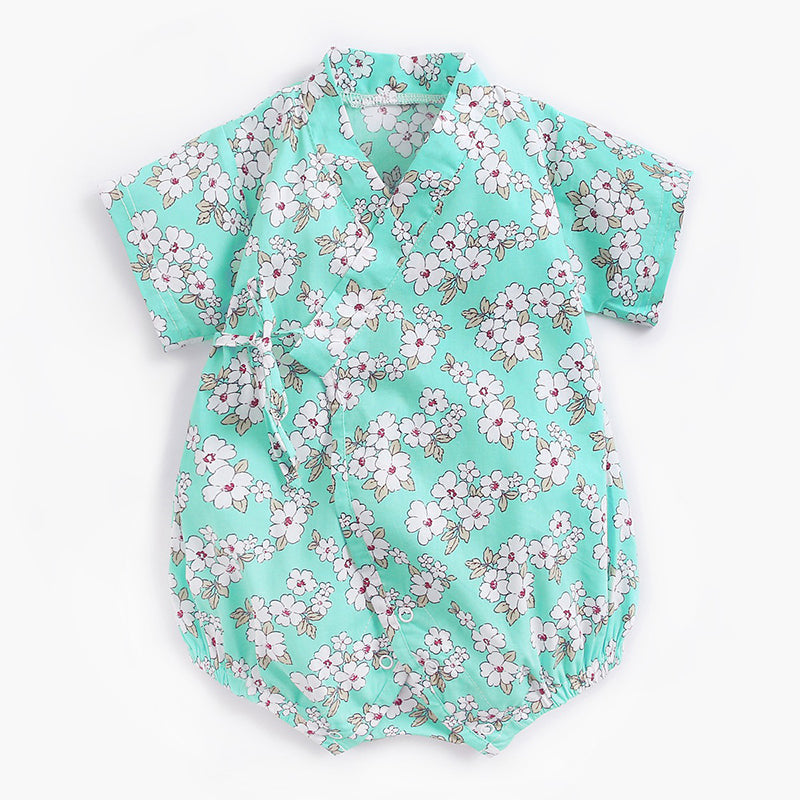 Baby Girls Floral Bodysuits, 100% Pure Cotton Material, 0-36Months