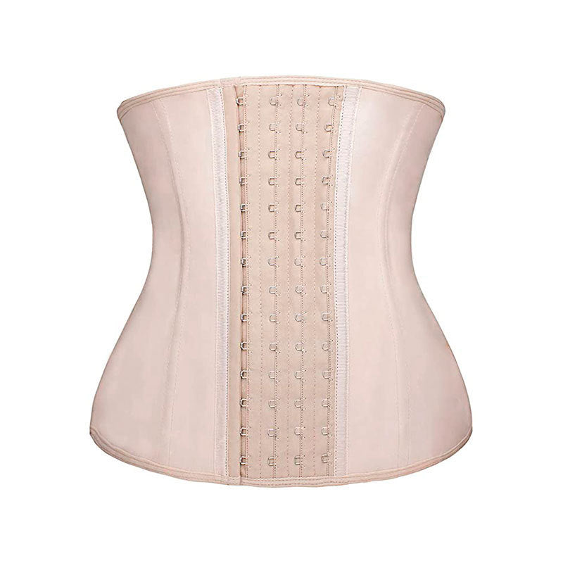 High-Waisted Latex Waist Trainer - Tummy Control & Butt Lifting Corset for Effective Waist Shaping and Back Support