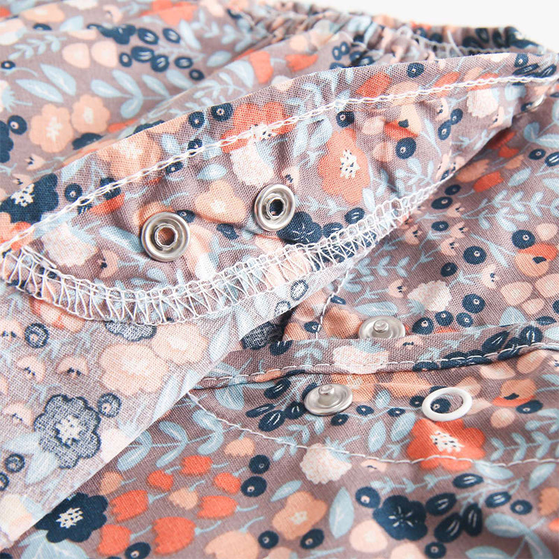 Baby Girls Floral Bodysuits, 100% Pure Cotton Material, 0-36Months