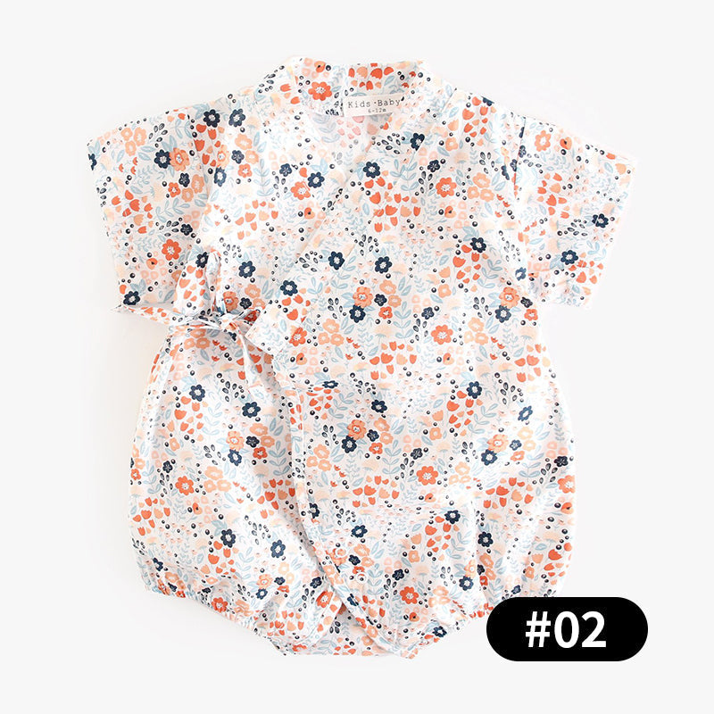 Baby Girls Floral Bodysuits, 100% Pure Cotton Material, 0-36Months